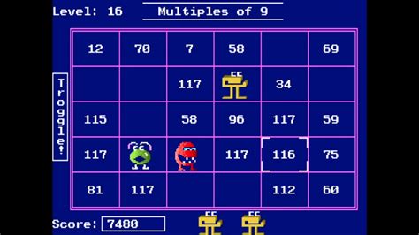  Number Munchers が教える算数の楽しさ！レトロゲームで頭脳体操をしよう！